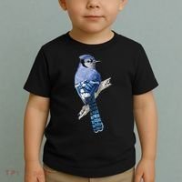 Blue Jay Bird Toddler T-Shirt thumb 2