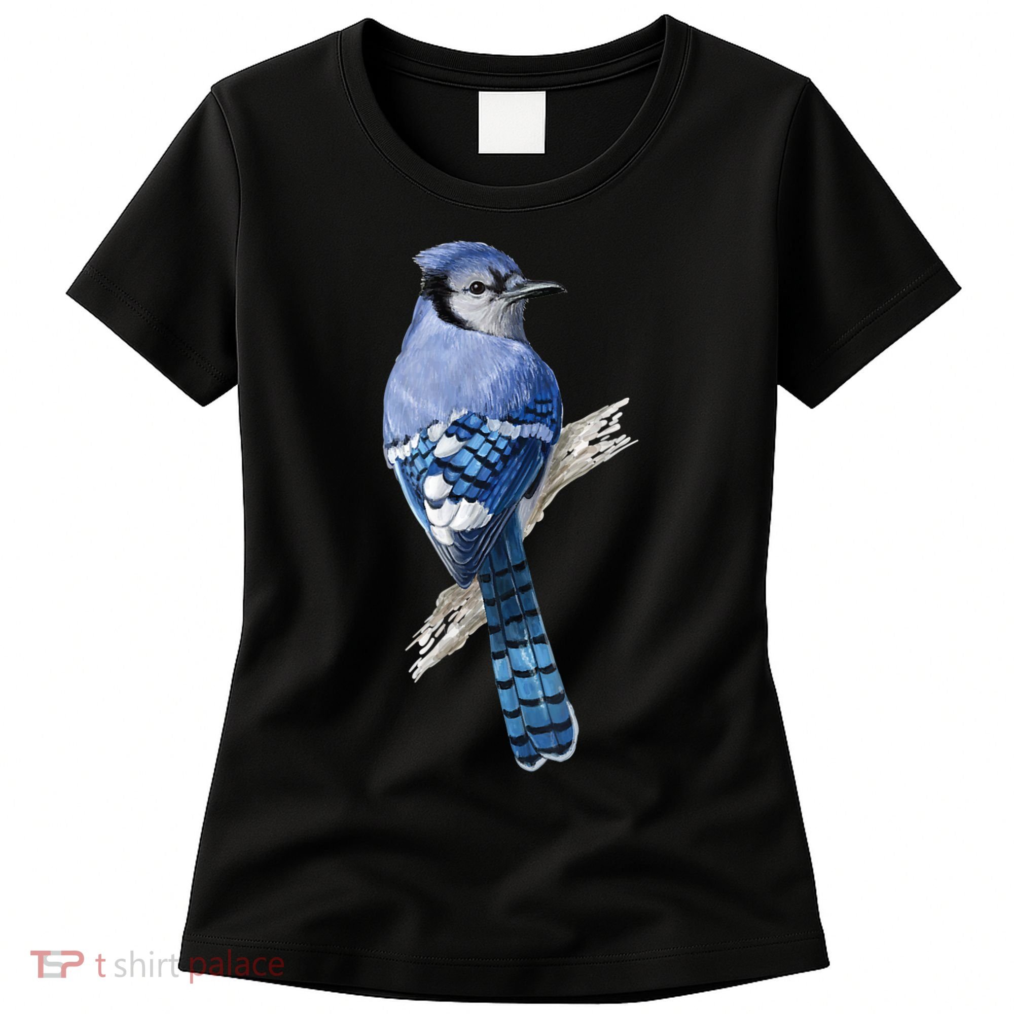Blue Jay Bird Women's T-Shirt