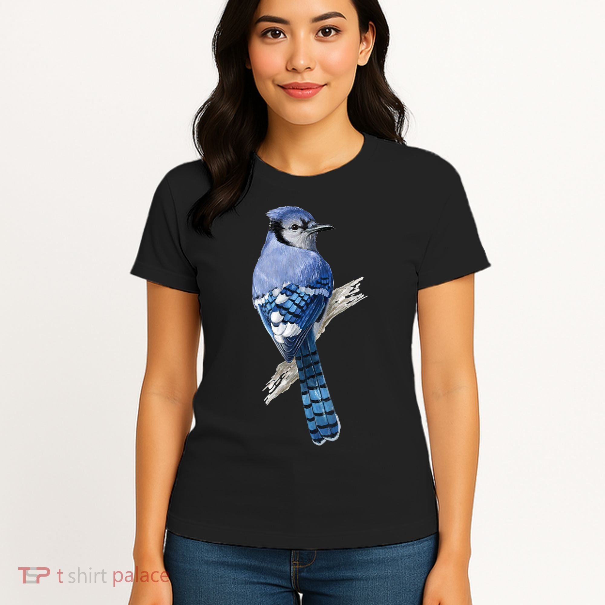 Blue Jay Bird Women's T-Shirt