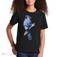 Blue Jay Bird Kids T-Shirt thumb 2