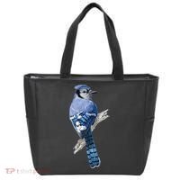 Blue Jay Bird Tote Bag thumb 0