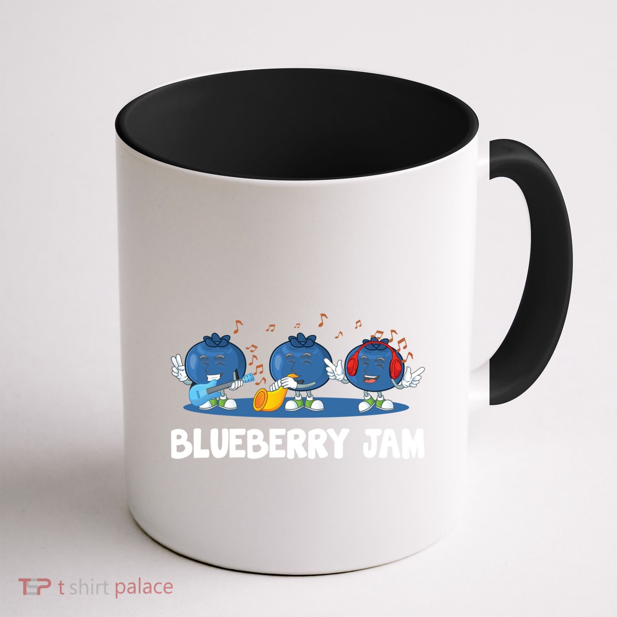 Blueberry Jam Blueberries Partying Funny Blueberry Lover Gift Coffee Mug