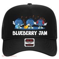 Blueberry Jam Blueberries Partying Funny Blueberry Lover Gift Hat thumb 0