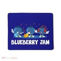 Blueberry Jam Blueberries Partying Funny Blueberry Lover Gift Mousepad thumb 0