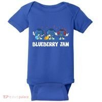 Blueberry Jam Blueberries Partying Funny Blueberry Lover Gift Baby Bodysuit thumb 0