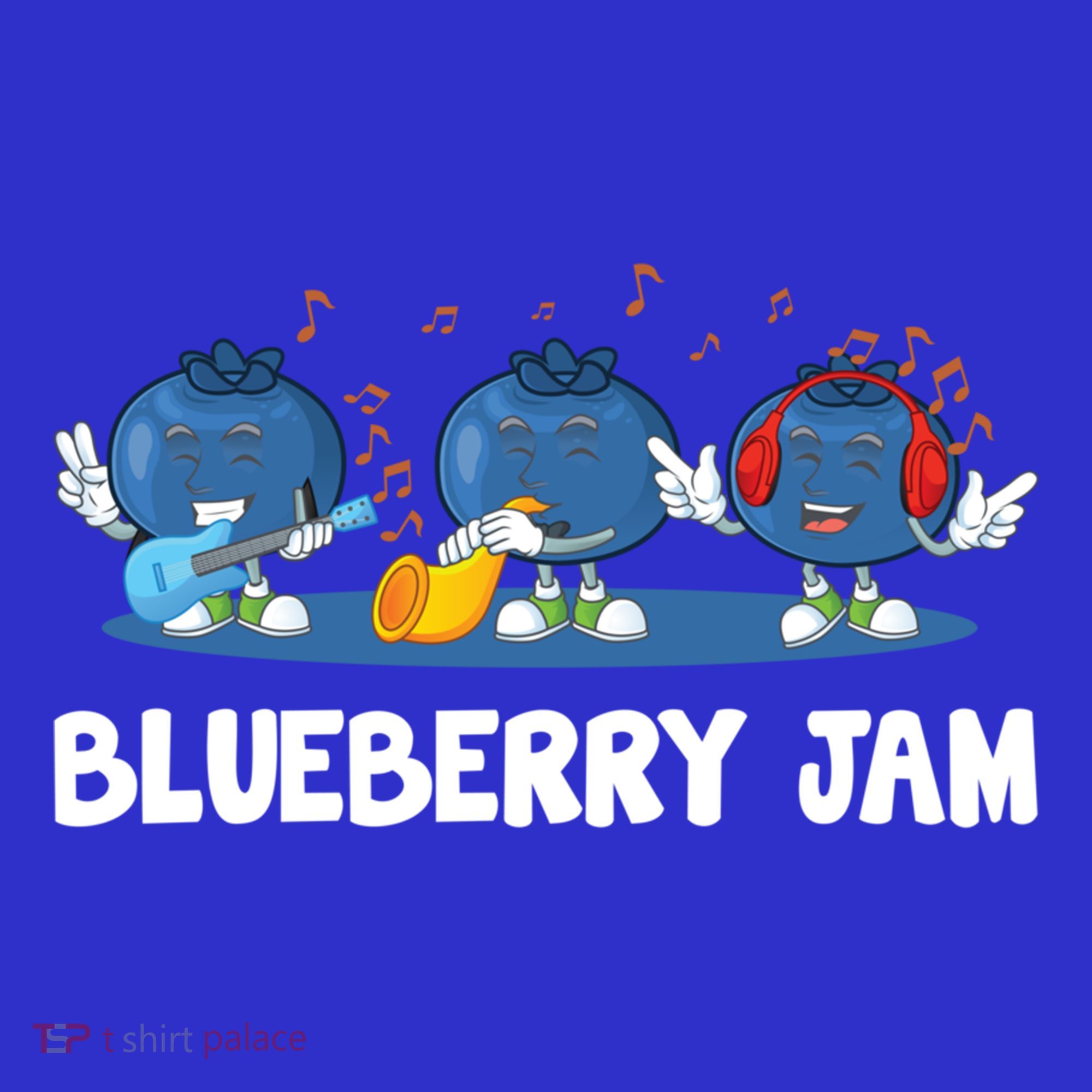 Blueberry Jam Blueberries Partying Funny Blueberry Lover Gift Toddler Hoodie