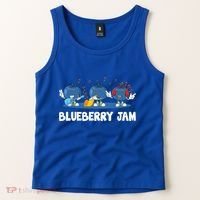 Blueberry Jam Blueberries Partying Funny Blueberry Lover Gift Tank Top thumb 2