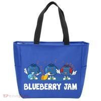 Blueberry Jam Blueberries Partying Funny Blueberry Lover Gift Tote Bag thumb 0