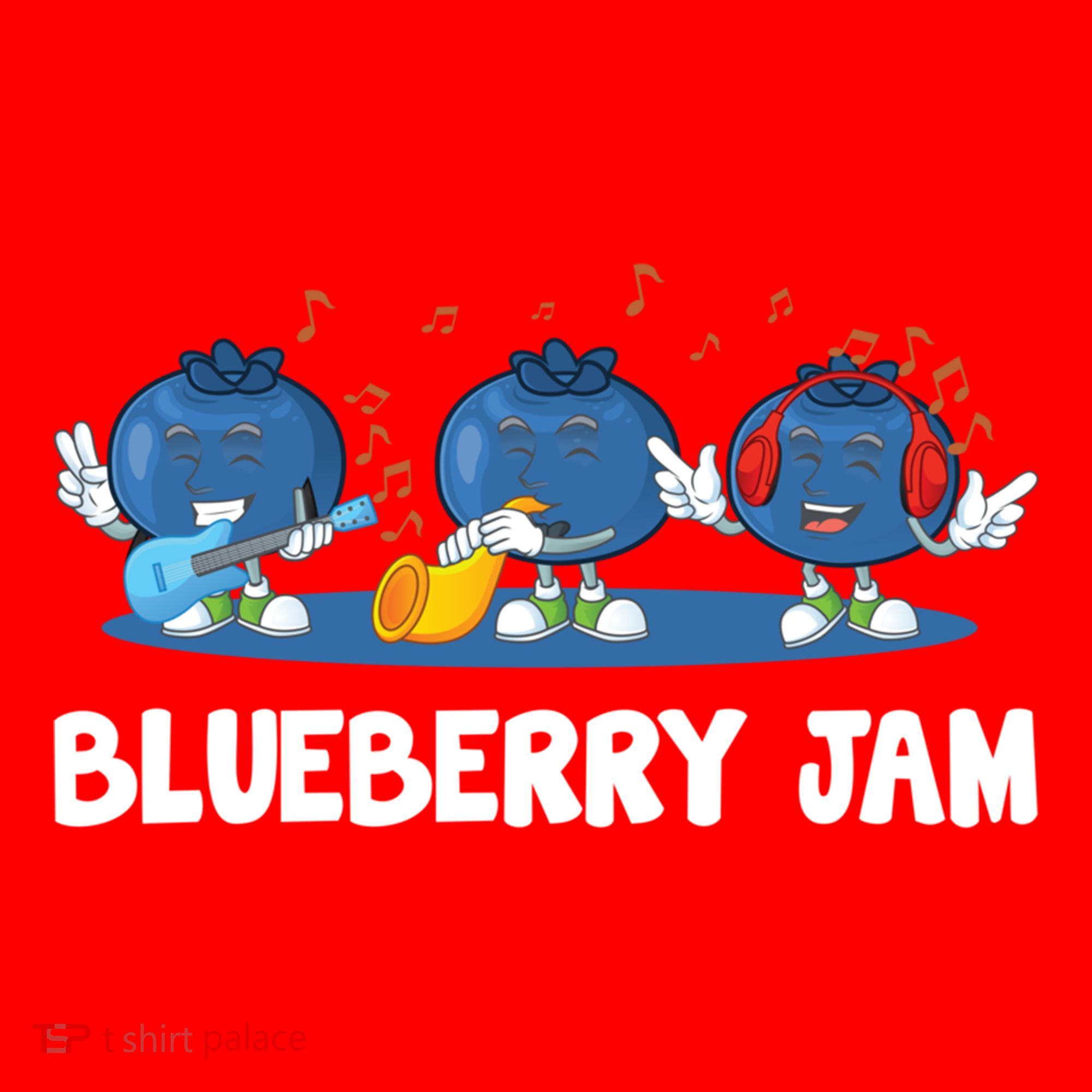 Blueberry Jam Blueberries Partying Funny Blueberry Lover Gift Santa Hat