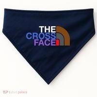 Brazilian Jiujitsu BJJ The Cross Face Position USA-Made Doggie Bandana thumb 0