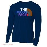 Brazilian Jiujitsu BJJ The Cross Face Position Cooling Performance Long Sleeve Crew thumb 0