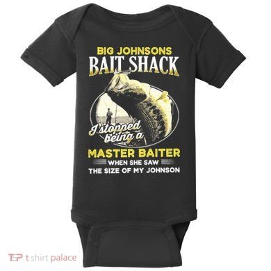 Big Johnsons Bait Shack Baby Bodysuit