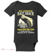 Big Johnsons Bait Shack Baby Bodysuit thumb 0