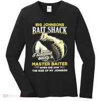 Big Johnsons Bait Shack Women's Long Sleeve Shirt thumb 0