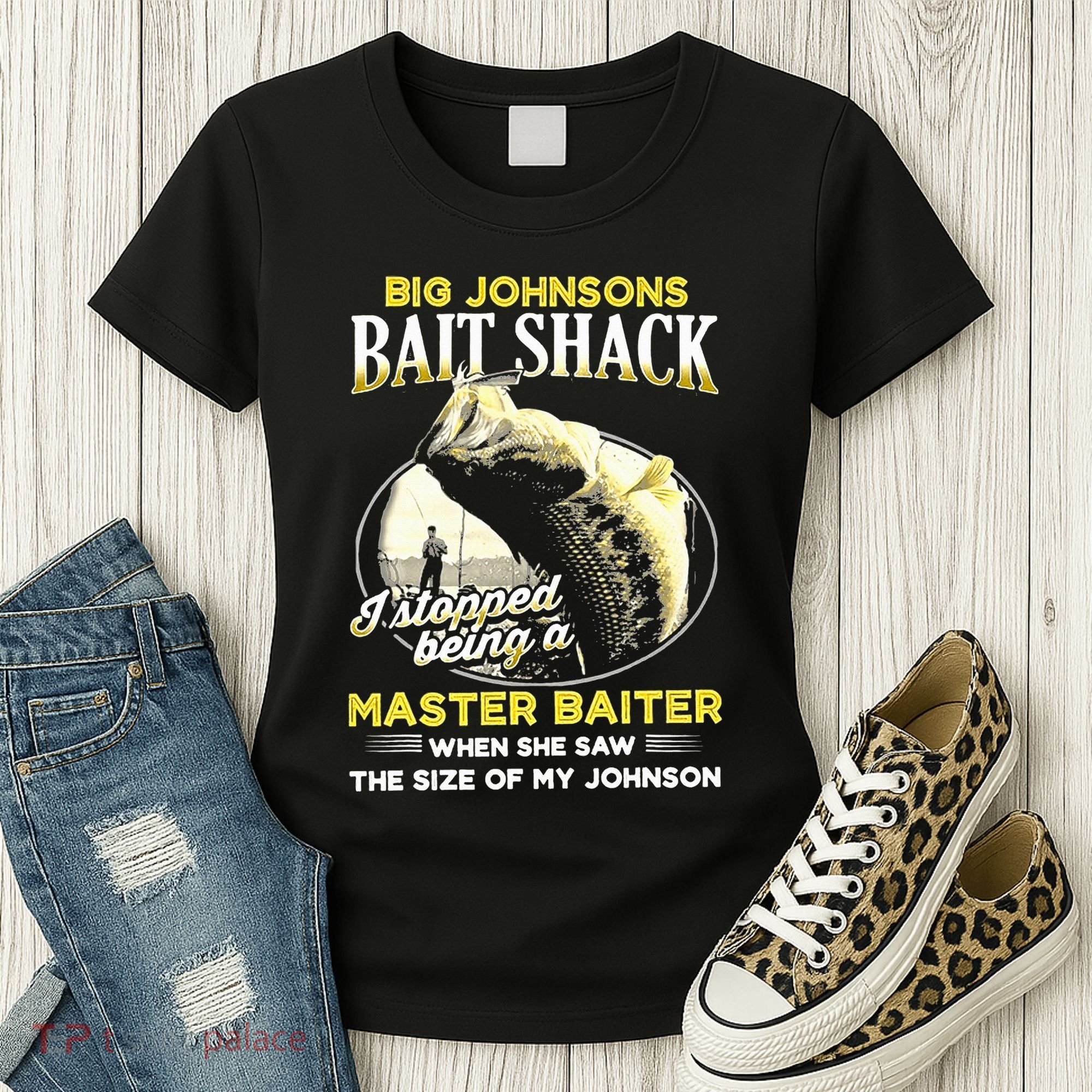 Big Johnsons Bait Shack Women's T-Shirt
