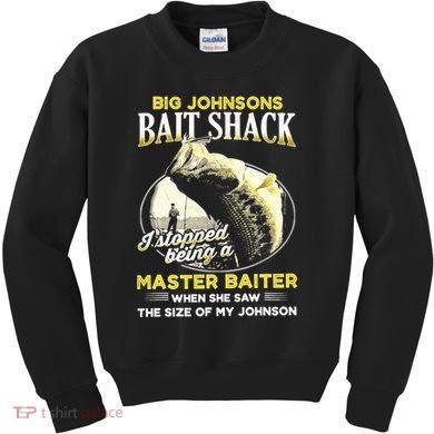 Big Johnsons Bait Shack Kids Sweatshirt
