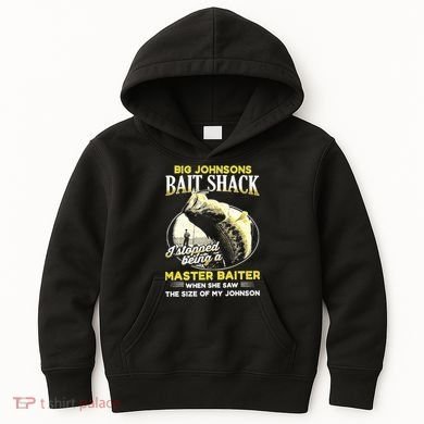 Big Johnsons Bait Shack Kids Hoodie