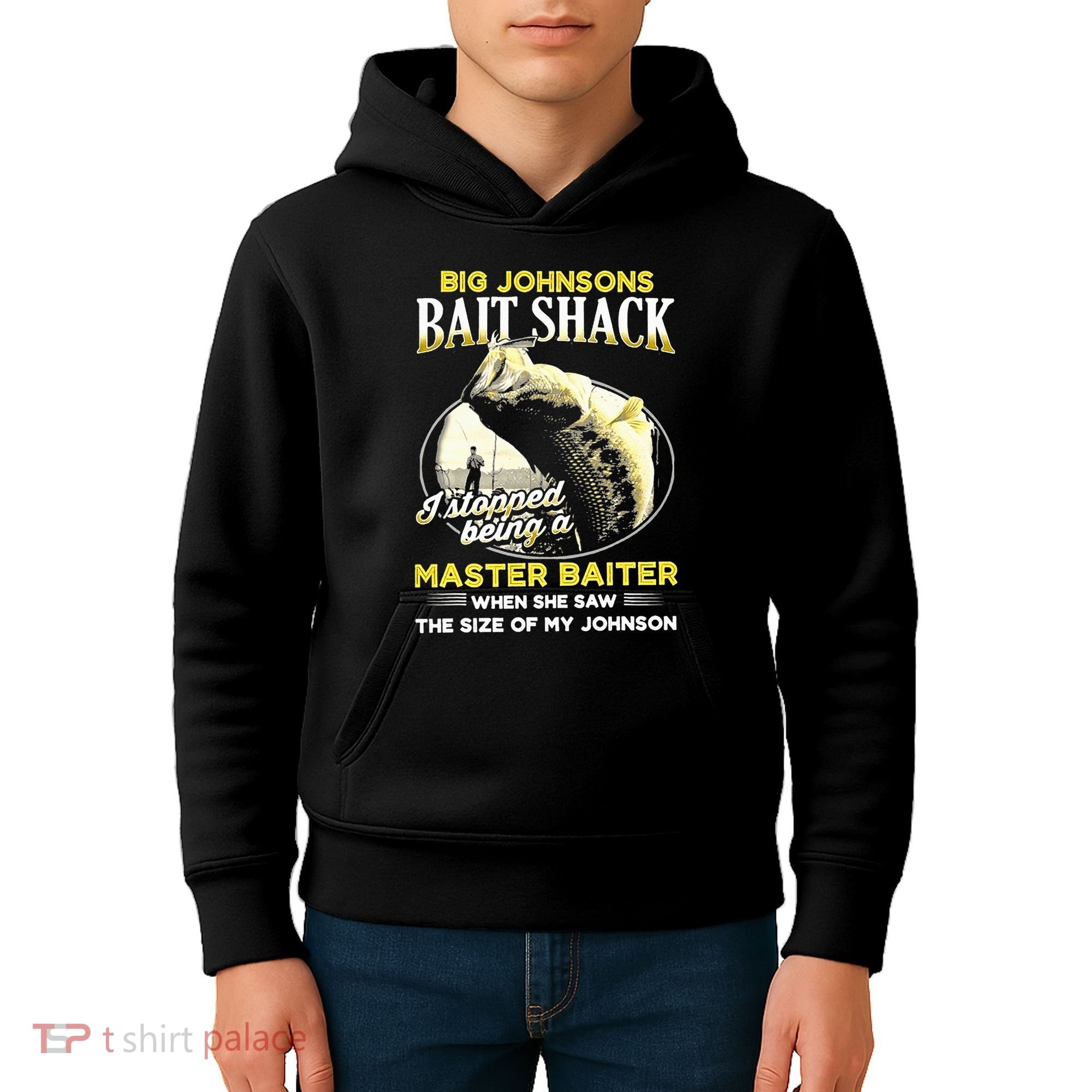 Big Johnsons Bait Shack Kids Hoodie