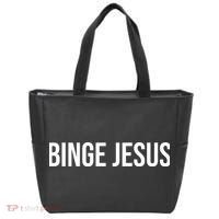 Binge Jesus Tote Bag thumb 0