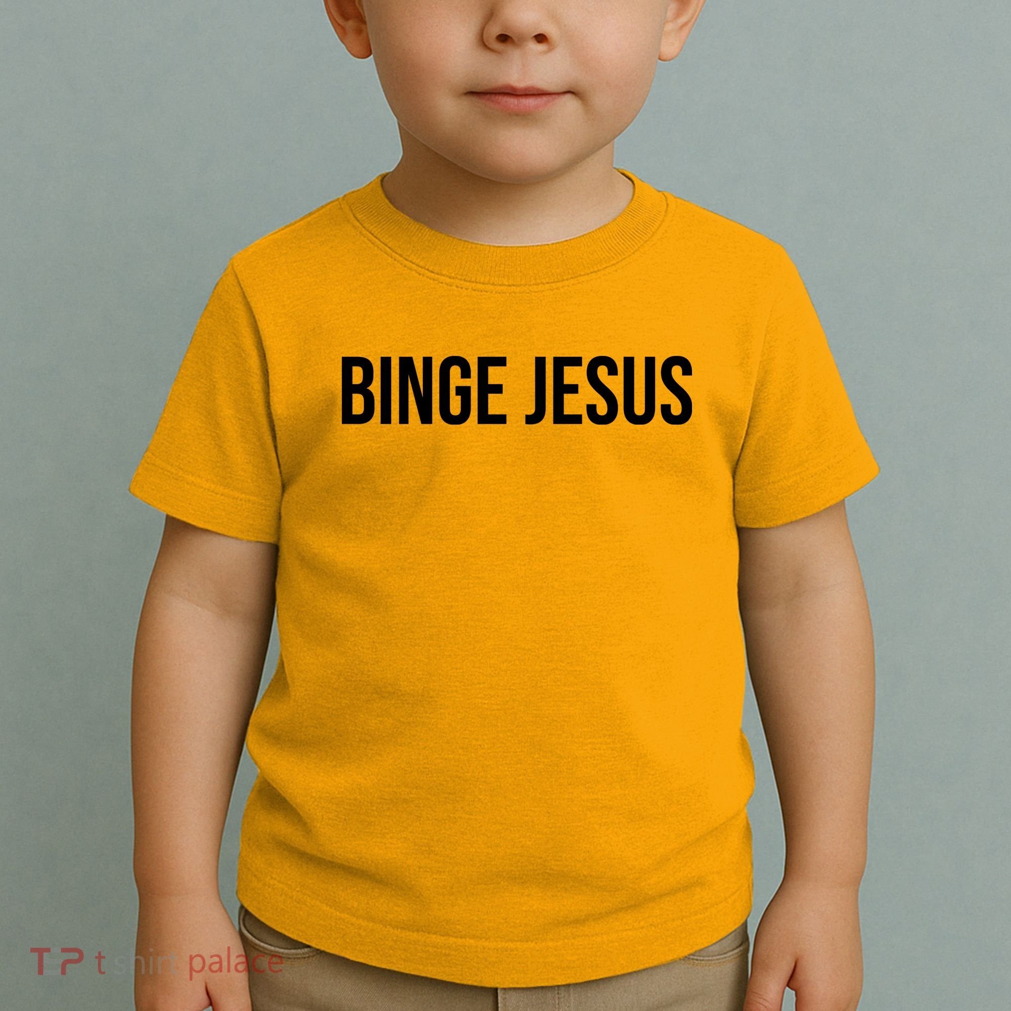 Binge Jesus Toddler T-Shirt