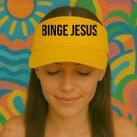 Binge Jesus Visor thumb 2