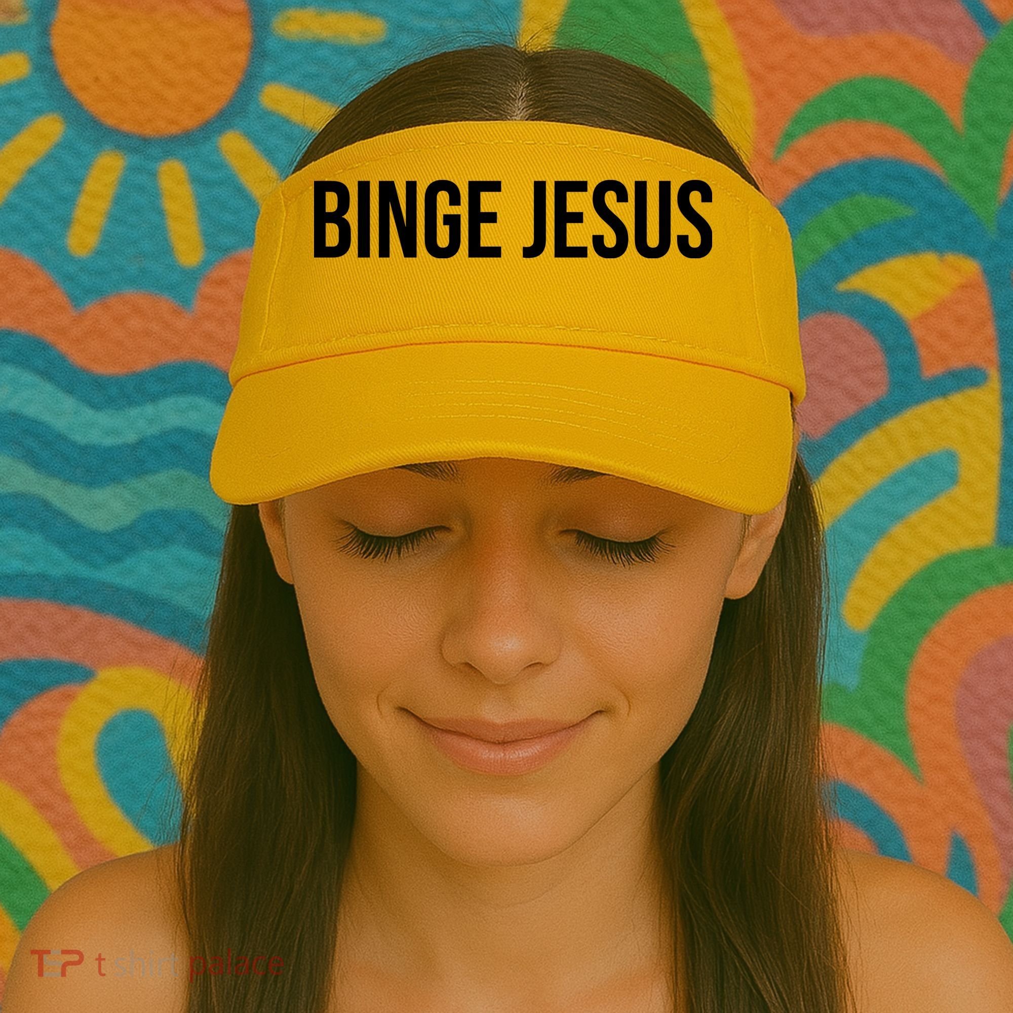 Binge Jesus Visor