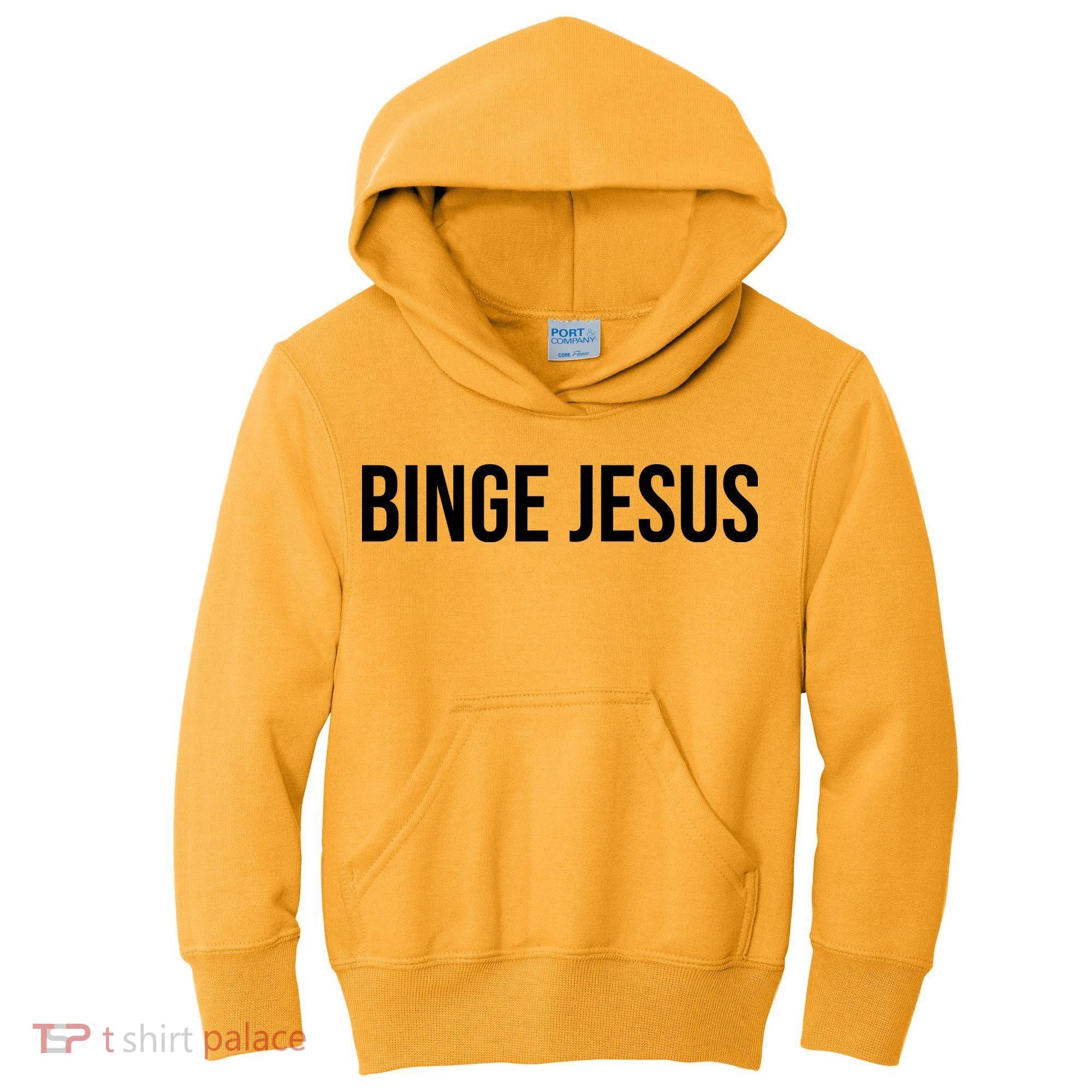 Binge Jesus Kids Hoodie