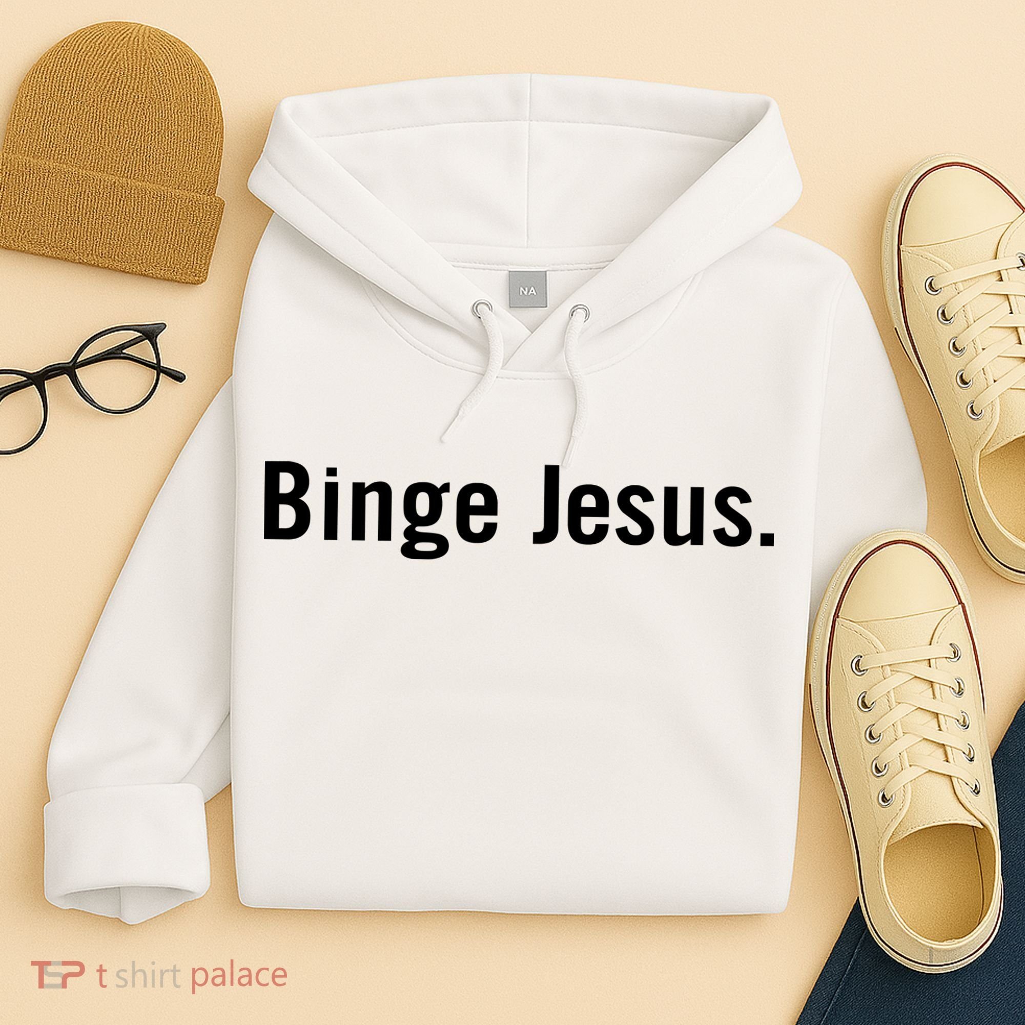Binge Jesus Hoodie
