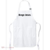 Binge Jesus Apron thumb 0