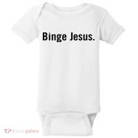 Binge Jesus Baby Bodysuit thumb 0