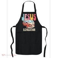 Boho Jesus-Revolution Christian Faith Based Jesus Apron thumb 0