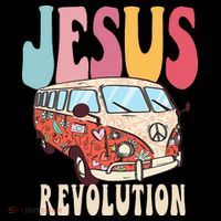 Boho Jesus-Revolution Christian Faith Based Jesus T-Shirt thumb 7