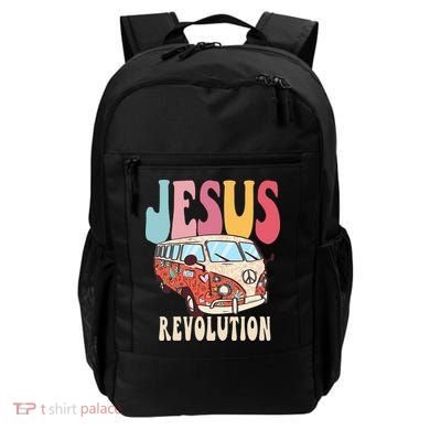 Boho Jesus-Revolution Christian Faith Based Jesus Backpack