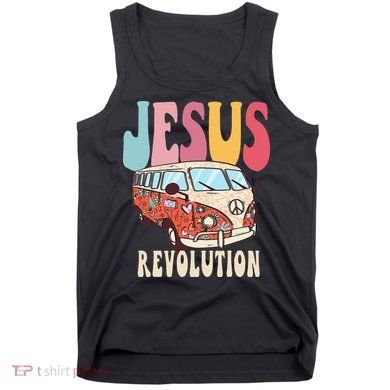 Boho Jesus-Revolution Christian Faith Based Jesus Tank Top