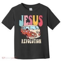 Boho Jesus-Revolution Christian Faith Based Jesus Toddler T-Shirt thumb 0
