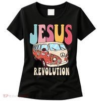 Boho Jesus-Revolution Christian Faith Based Jesus Women's T-Shirt thumb 0