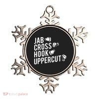 Boxing Jab Cross Hook Uppercut Boxer Tee Ornament thumb 0