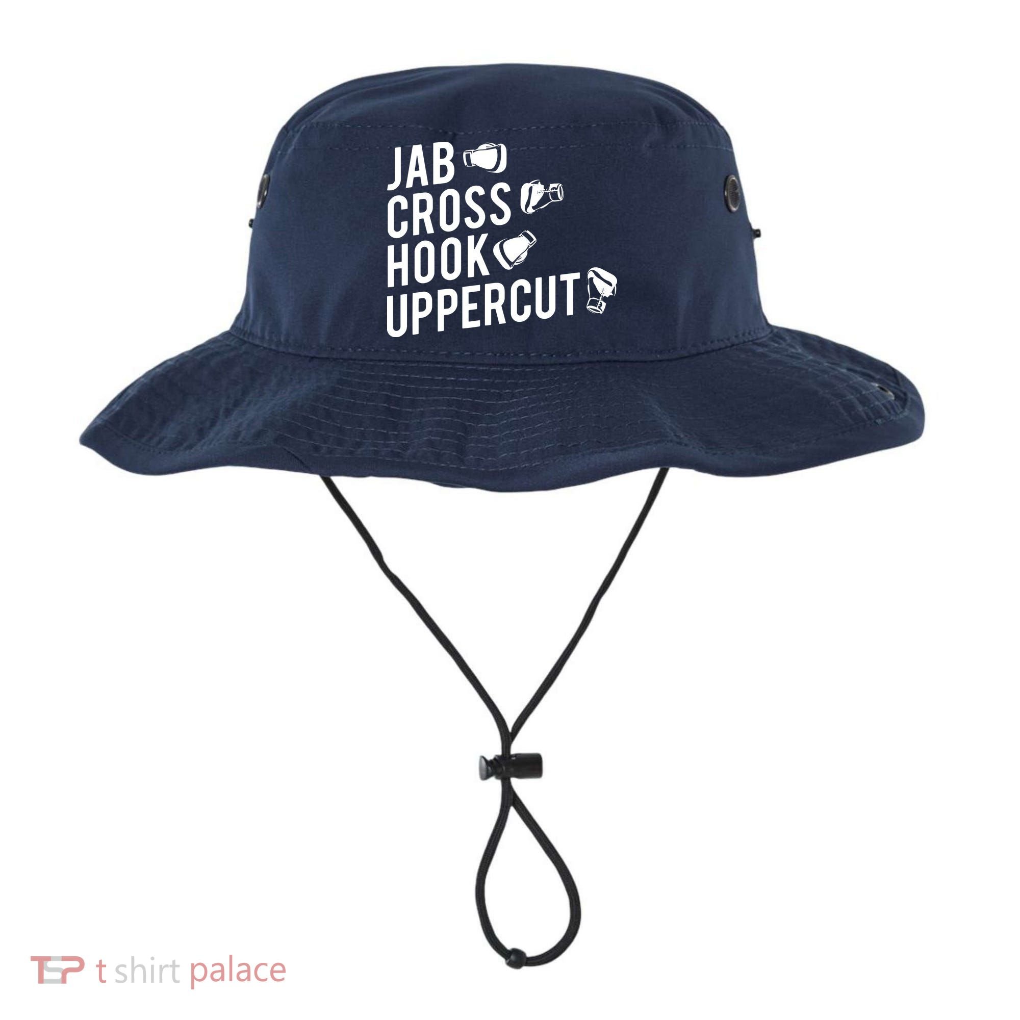 Boxing Jab Cross Hook Uppercut Boxer Tee Bucket Hat
