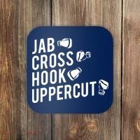 Boxing Jab Cross Hook Uppercut Boxer Tee Coaster thumb 0