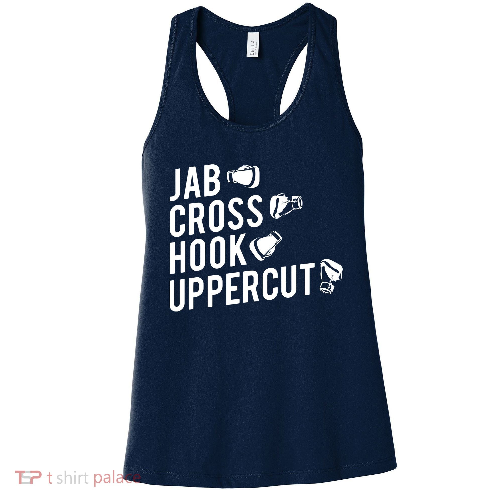Boxing Jab Cross Hook Uppercut Boxer Tee Women's Tank Top
