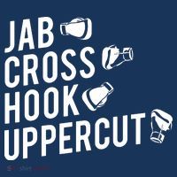Boxing Jab Cross Hook Uppercut Boxer Tee Baby Bodysuit thumb 2