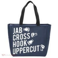 Boxing Jab Cross Hook Uppercut Boxer Tee Tote Bag thumb 0