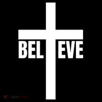 Believe Jesus Christ Cross Easter Faith T-Shirt thumb 7