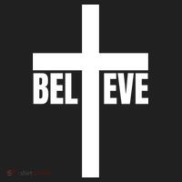 Believe Jesus Christ Cross Easter Faith Hat thumb 2