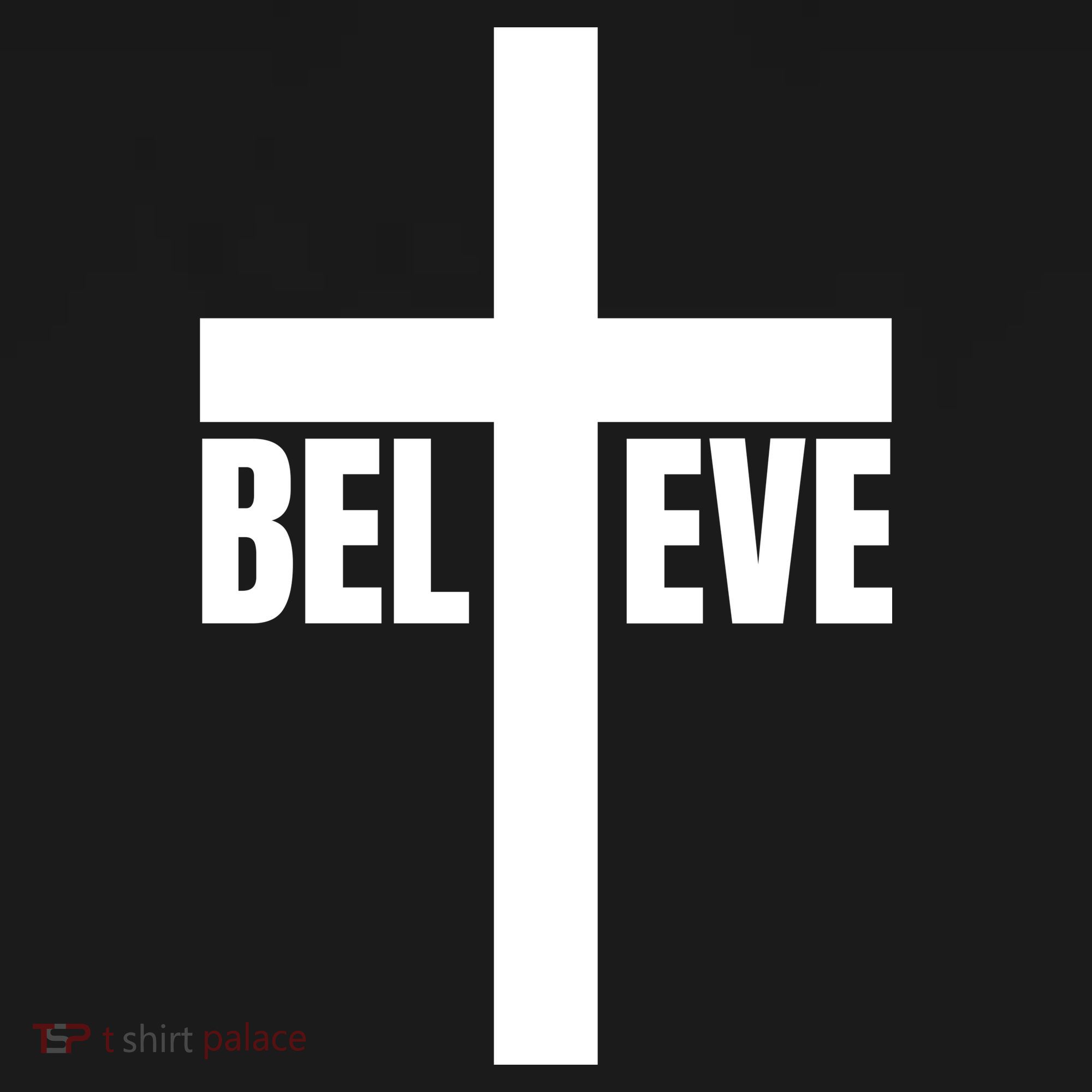 Believe Jesus Christ Cross Easter Faith Kids Hoodie
