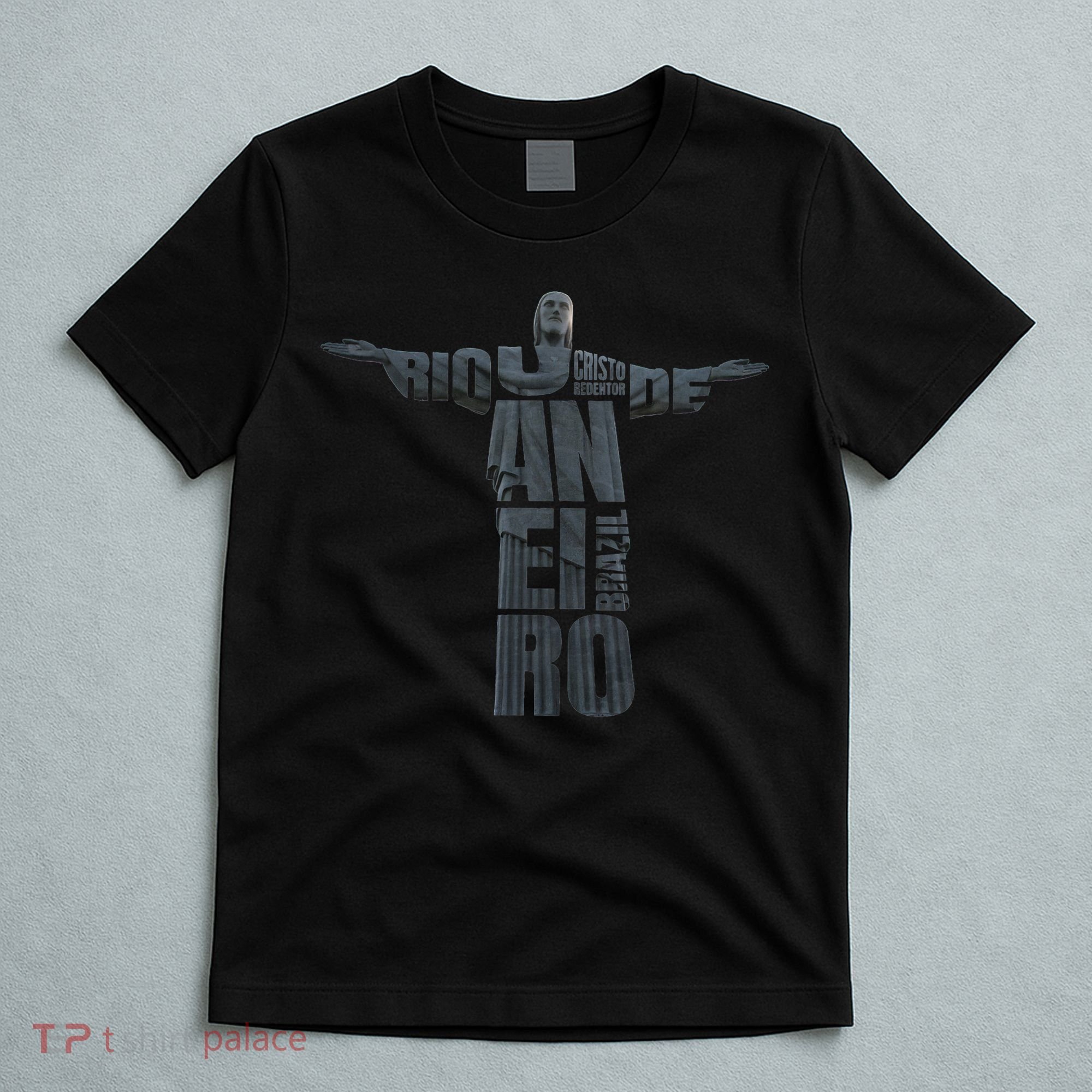 Brazil Jesus Christ Rio De Janeiro Cristo Souvenir T-Shirt