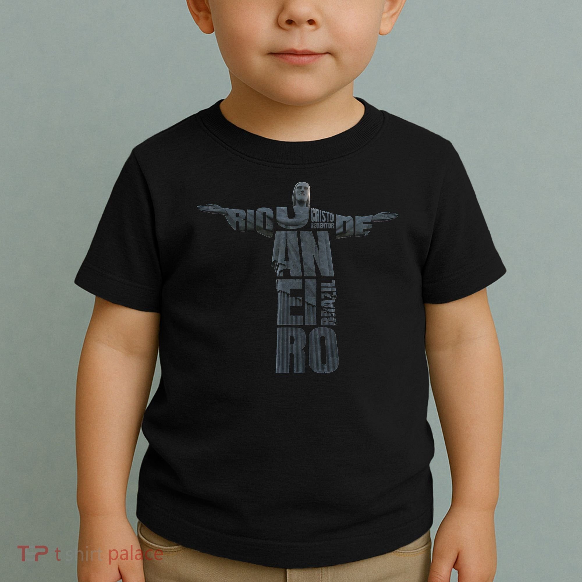 Brazil Jesus Christ Rio De Janeiro Cristo Souvenir Toddler T-Shirt