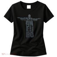 Brazil Jesus Christ Rio De Janeiro Cristo Souvenir Women's T-Shirt thumb 0