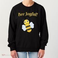 Bee Joyful Cute Honeybee Happy Gratitude Kindness Bumblebee Gift Women's Sweatshirt thumb 0