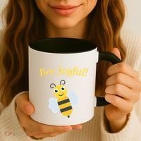 Bee Joyful Cute Honeybee Happy Gratitude Kindness Bumblebee Gift Coffee Mug thumb 3